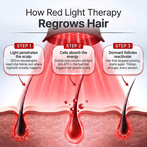 Red Light Therapy Cap